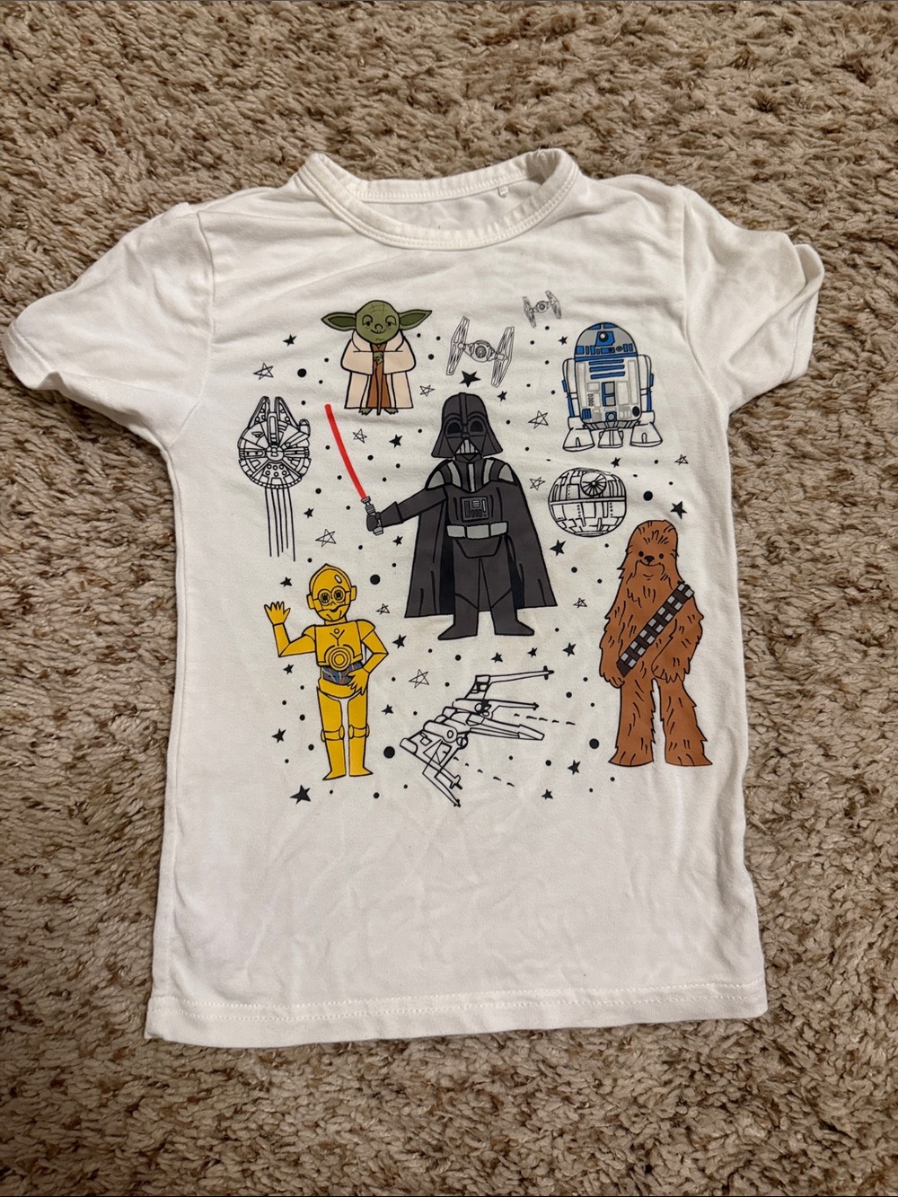 Little Sleepies Star Wars shirt